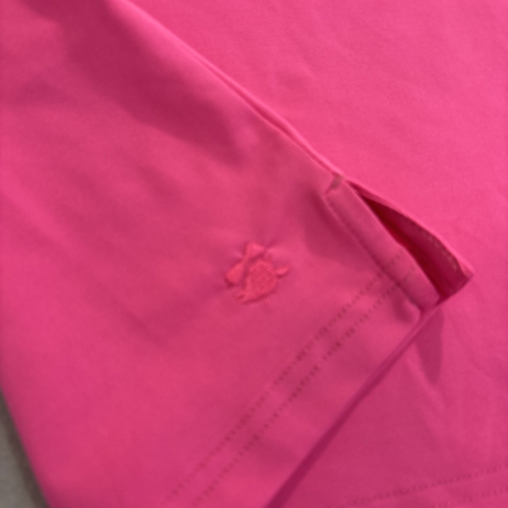 NWT Birdies & Bows XS PINK BARBASOL CHAMPIONSHIP "High Golf" Polo Ruffled Womens - Picture 7 of 7